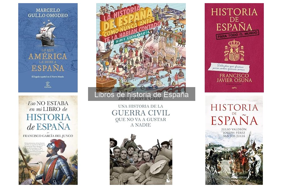 Libros de historia de España recomendados para estudiantes