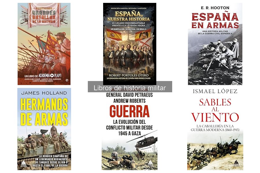 Libros de historia militar para estudios académicos