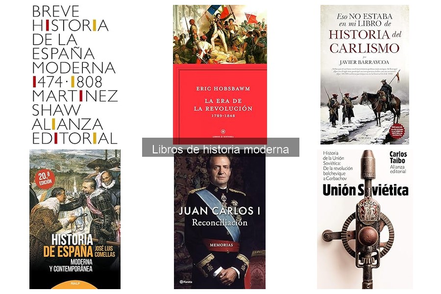 Libros de historia moderna recomendados para estudiantes