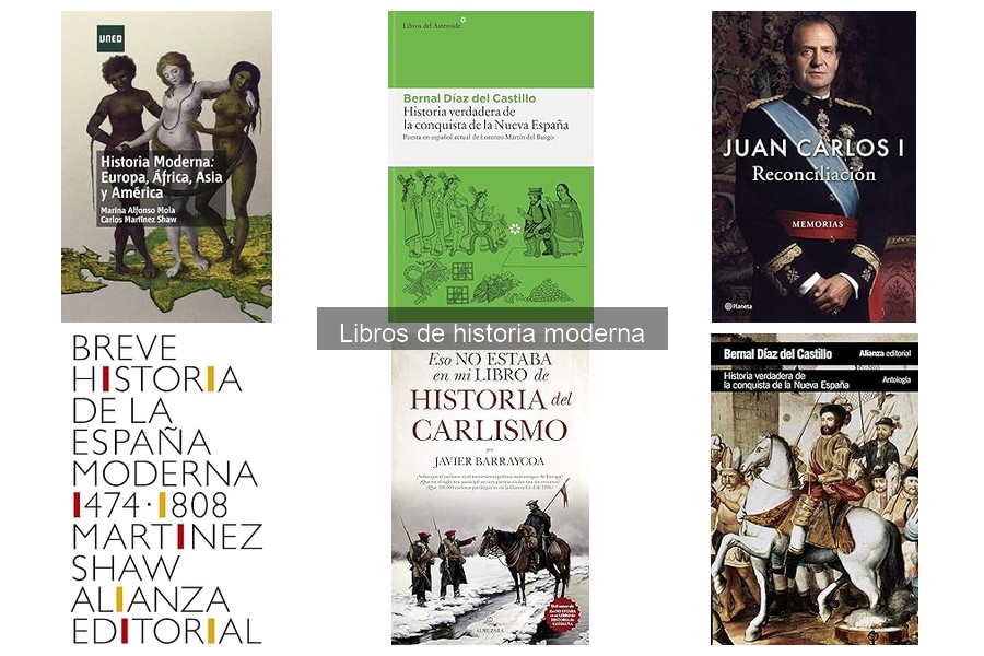 Libros de historia moderna sobre eventos clave