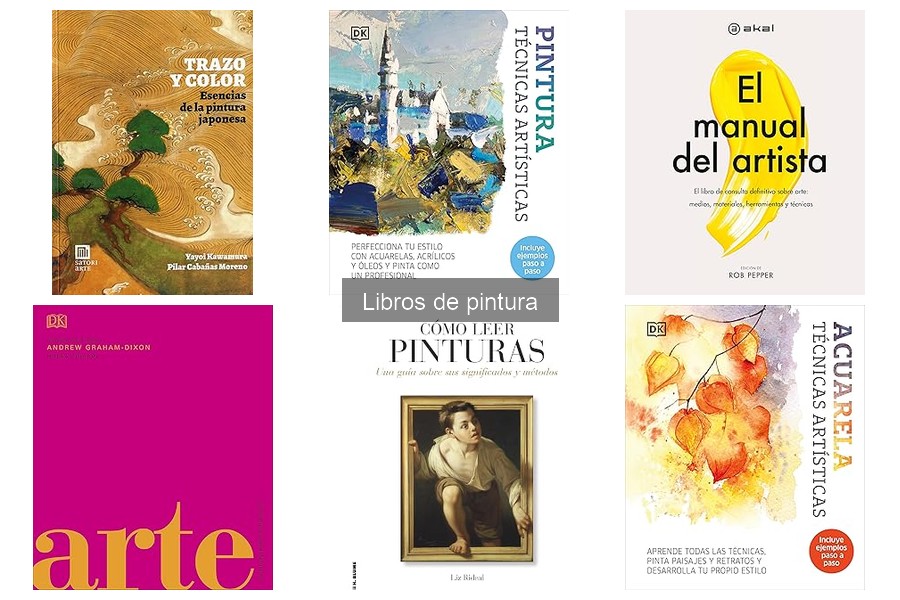 Libros de pintura para desarrollar tu estilo artístico