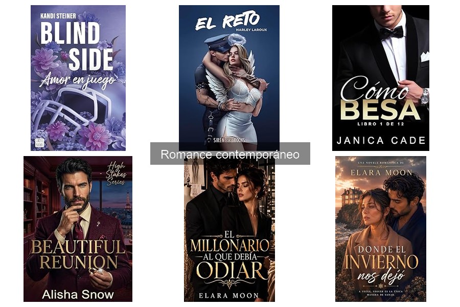 Libros de romance contemporáneo perfectos para regalar