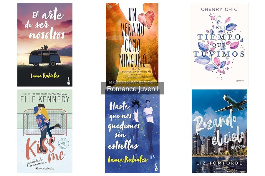 Libros de romance juvenil ideales para adolescentes
