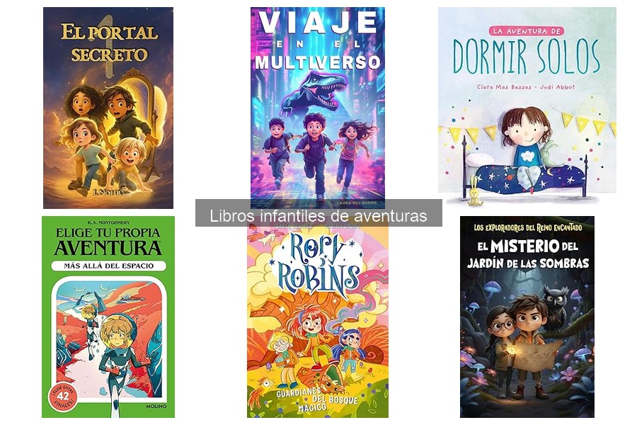 Libros infantiles de aventuras para niños con dificultades de lectura