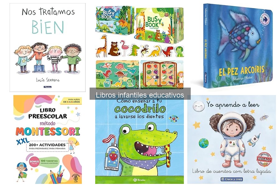 Libros infantiles educativos para regalar en cumpleaños