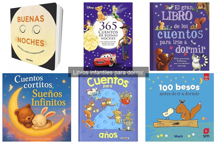 Libros infantiles ilustrados que relajan antes de dormir