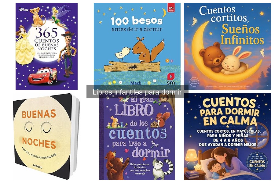 Libros infantiles para dormir según la edad: las mejores recomendaciones