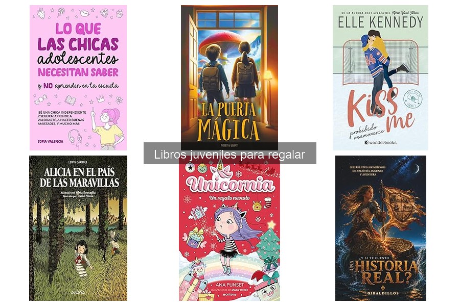Libros juveniles con personajes femeninos fuertes para regalar