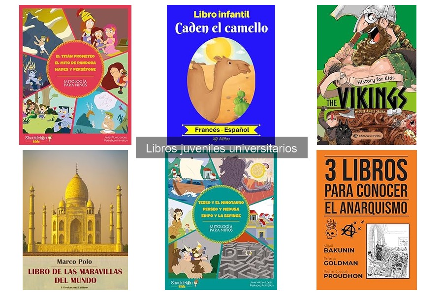 Libros más populares de fin de semana para universitarios