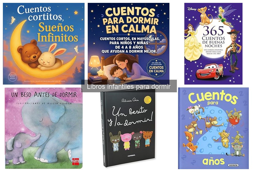 Libros para dormir recomendados por pediatras