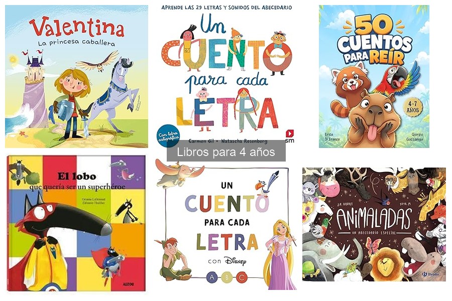 Libros recomendados para fomentar la curiosidad en niños de 4 años