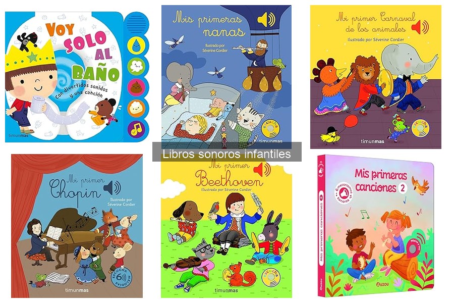 ** Libros Sonoros Infantiles Más Populares en Amazon
