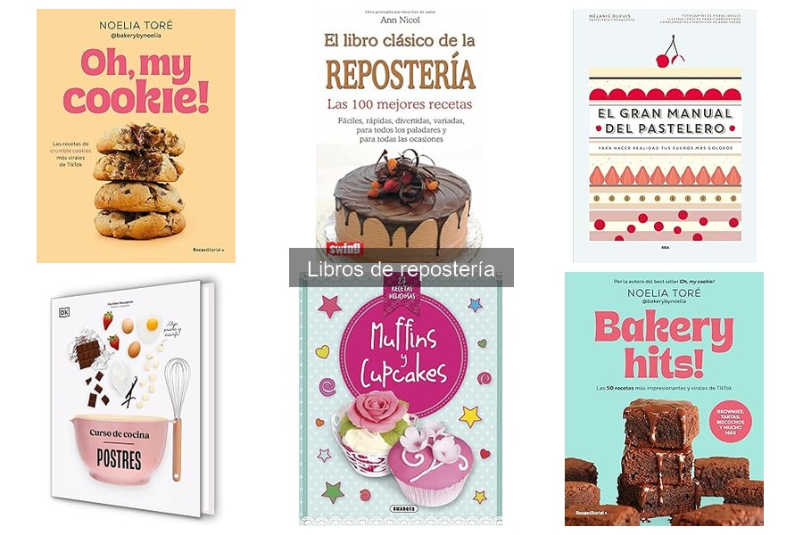 Lista de deseos: Mejores libros de repostería para ti