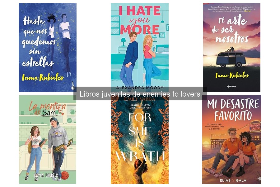 Los 5 Libros Juveniles Enemies to Lovers Más Vendidos