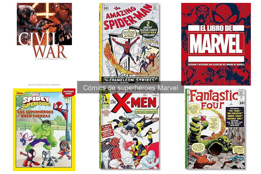 Los cómics de superhéroes Marvel más vendidos en 2023
