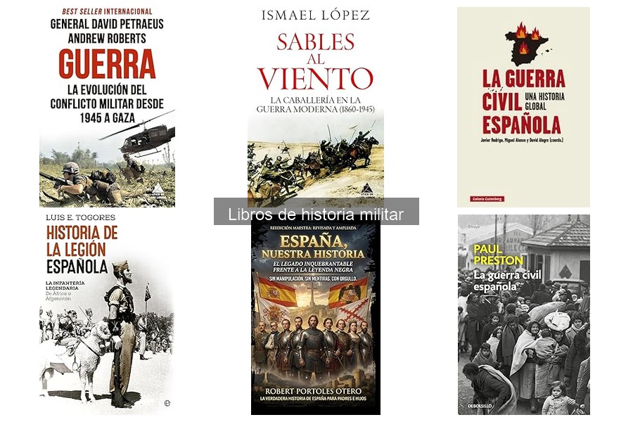 Los libros de historia militar más vendidos en Amazon