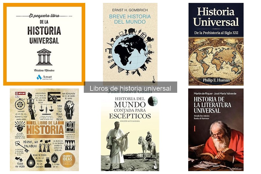 Los libros de historia universal más vendidos en 2023