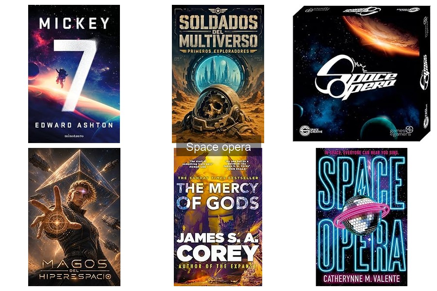 Los libros de space opera más vendidos en 2023