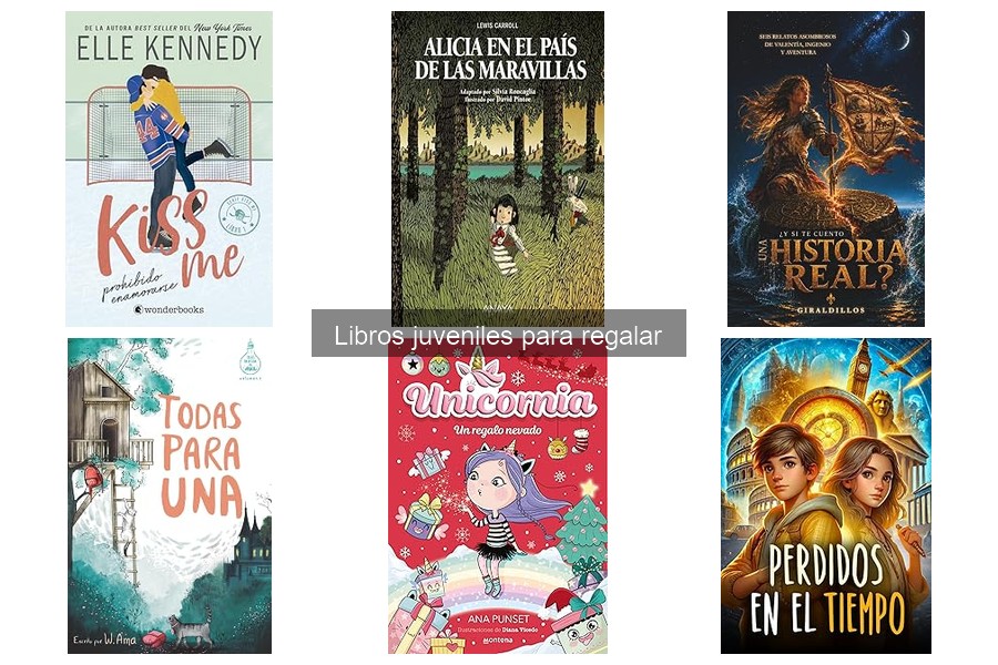 Los libros juveniles más populares de 2023 para regalar