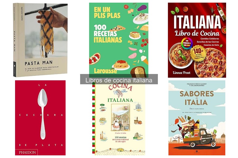 Los mejores libros de cocina italiana con fotografías