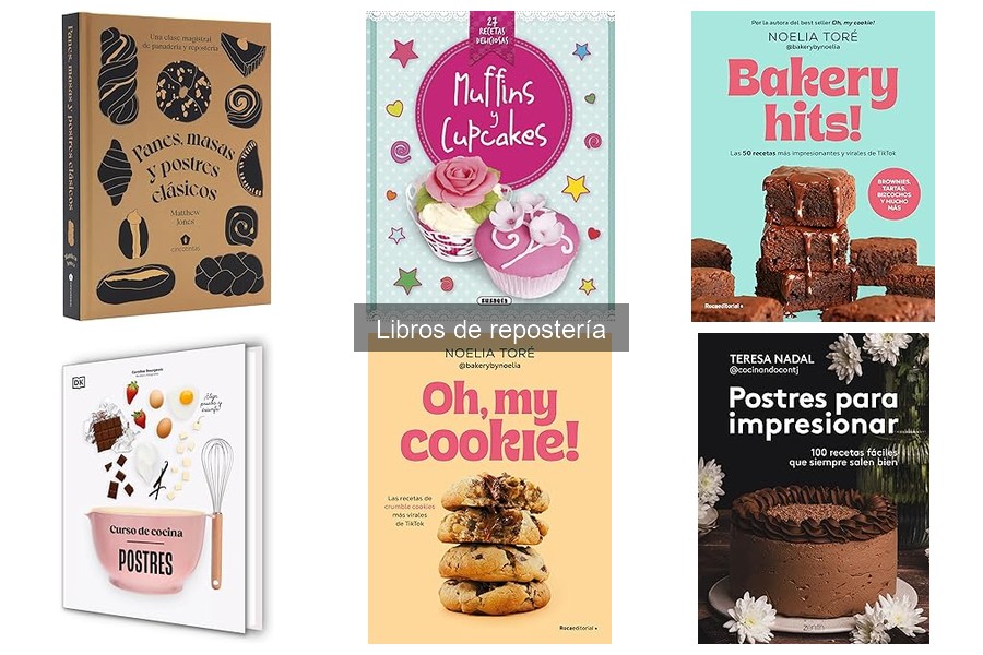 Los mejores libros de repostería para dietas especiales