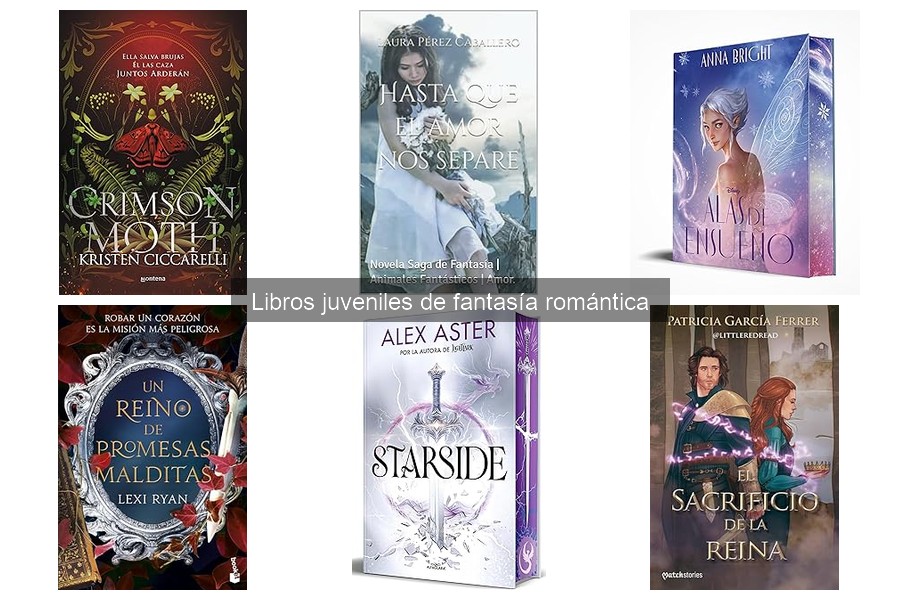 Los mejores libros juveniles de fantasía romántica