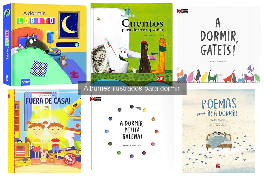 Mejora la rutina del sueño con álbumes ilustrados