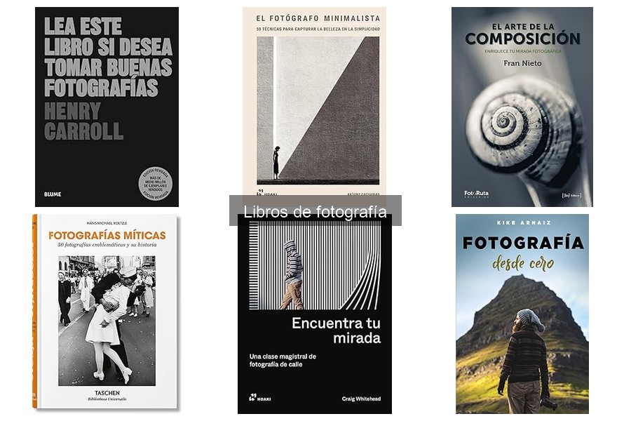 Mejora tu edición con los mejores libros de fotografía