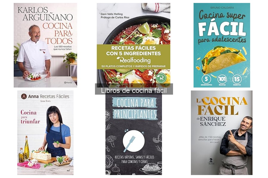 Mejora tus recetas de libros de cocina fácil con estos consejos