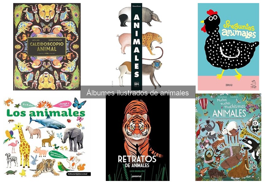Mejores álbumes ilustrados de animales para niños