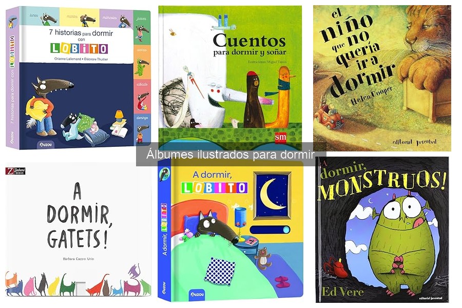 Mejores álbumes ilustrados para dormir bebés