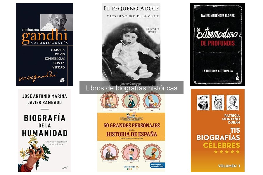 Mejores biografías históricas para estudiantes de historia