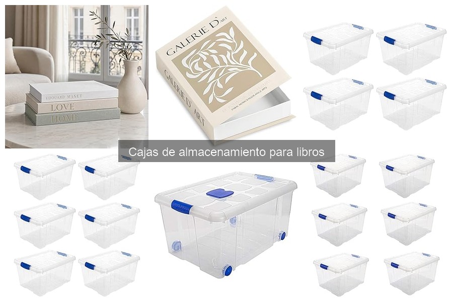 Mejores cajas de almacenamiento para libros en 2023