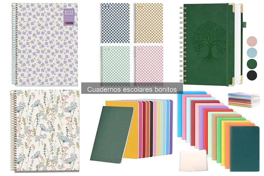 Mejores cuadernos escolares bonitos para la vuelta al cole 2023