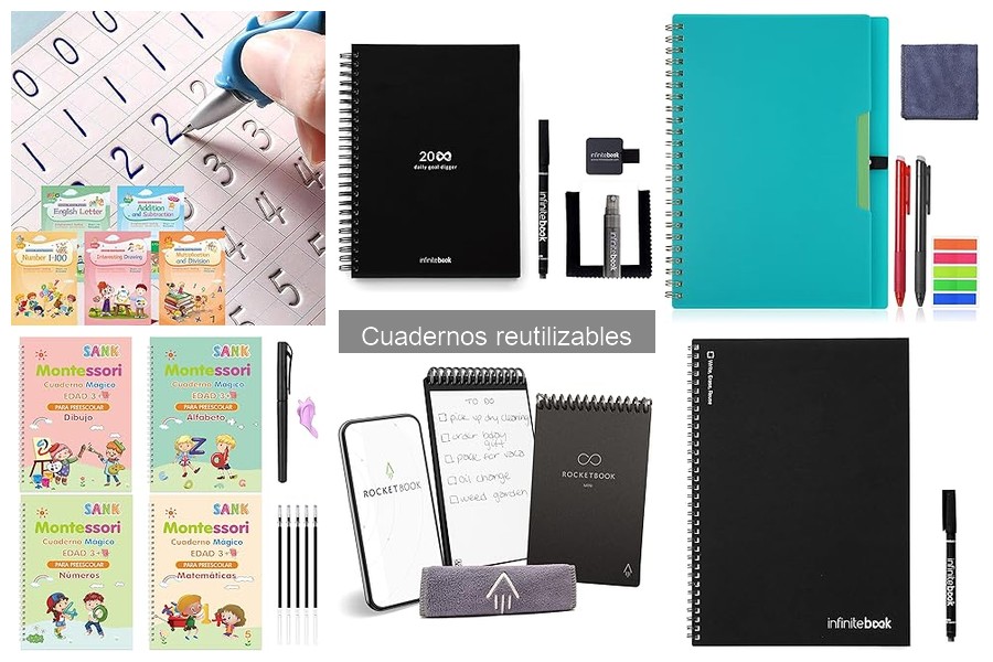 Mejores cuadernos reutilizables para estudiantes en 2023