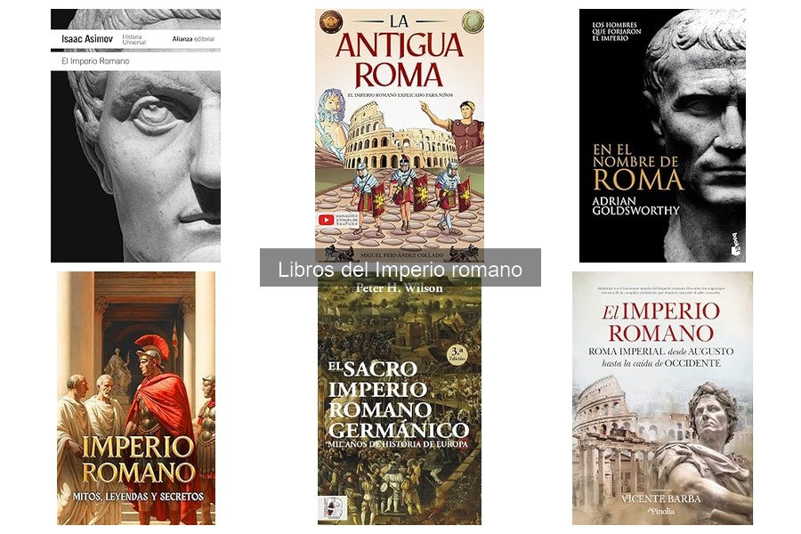 Mejores ediciones de libros sobre el Imperio Romano