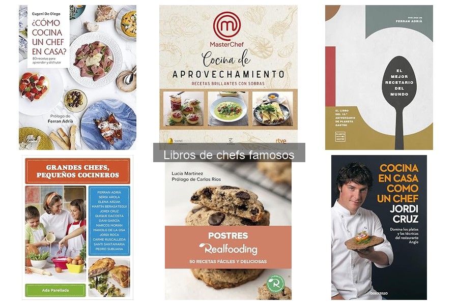 Mejores Libros de Chefs Famosos para Cocinar en Casa