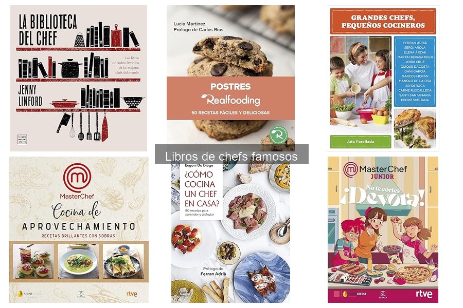 Mejores libros de chefs famosos recomendados por expertos