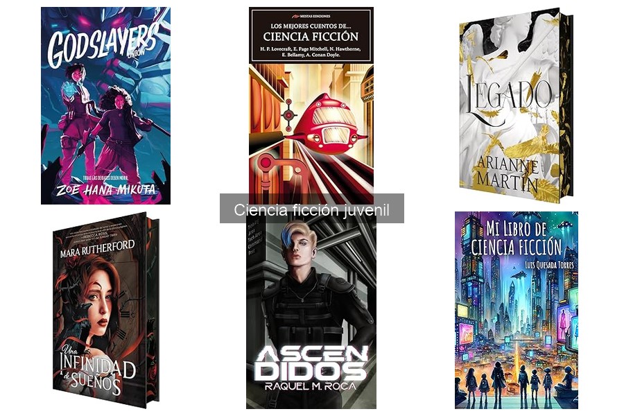Mejores libros de ciencia ficción juvenil para inspirar creatividad