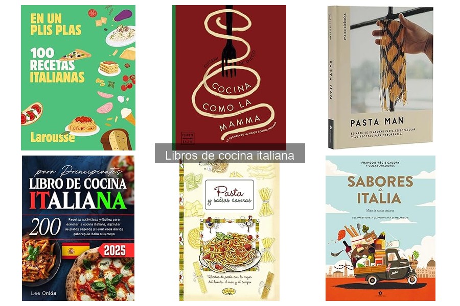 Mejores libros de cocina italiana para principiantes