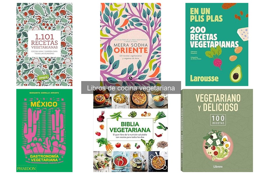 Mejores libros de cocina vegetariana para principiantes