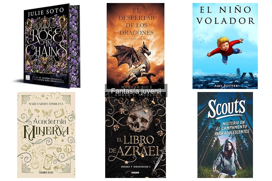 Mejores libros de fantasía juvenil para adolescentes