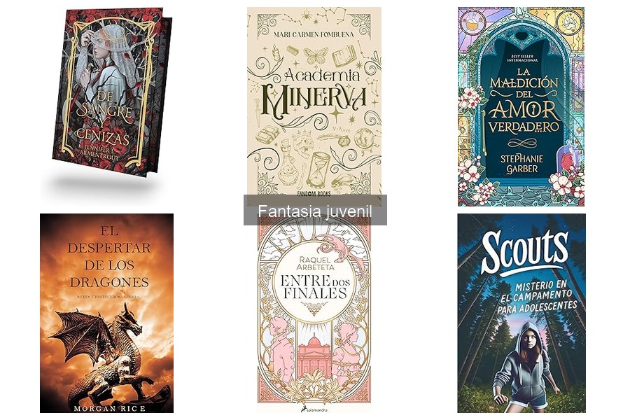Mejores libros de fantasía juvenil para jóvenes lectores