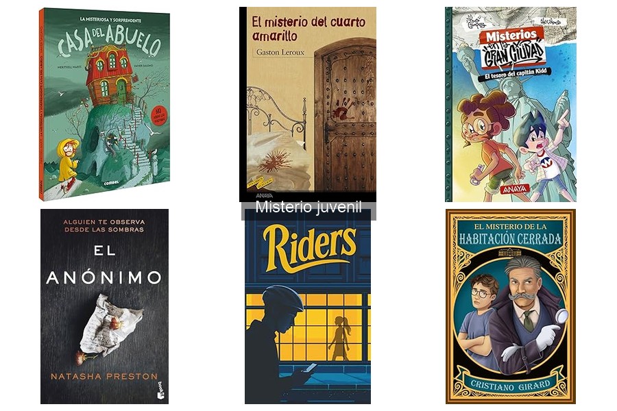 Mejores libros de misterio juvenil: top recomendaciones