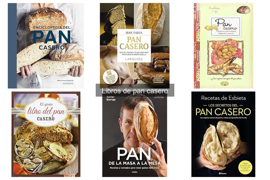 Mejores libros de pan casero para principiantes: Comparativa