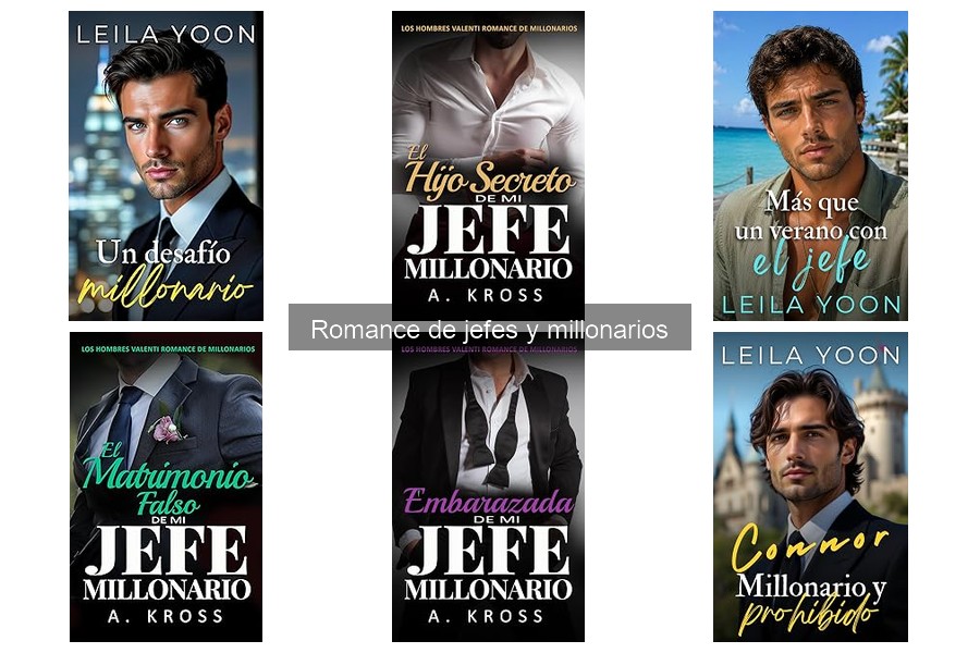 Mejores libros de romance de jefes y millonarios para regalar