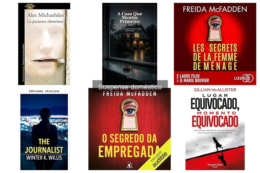 Mejores libros de suspense doméstico: Opiniones y reseñas