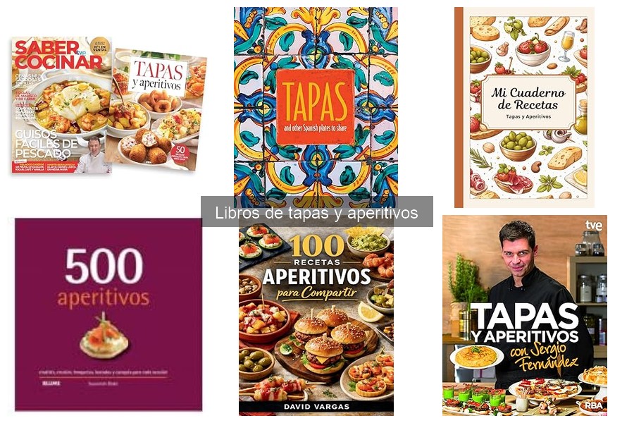Mejores libros de tapas y aperitivos para regalar