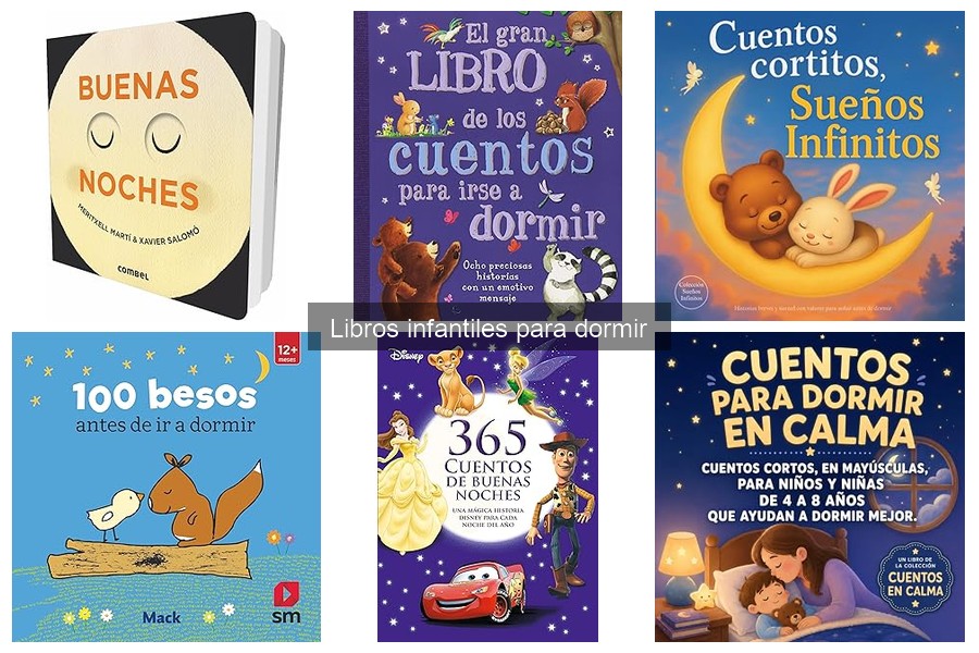 Mejores libros infantiles para dormir: comparativa y recomendaciones