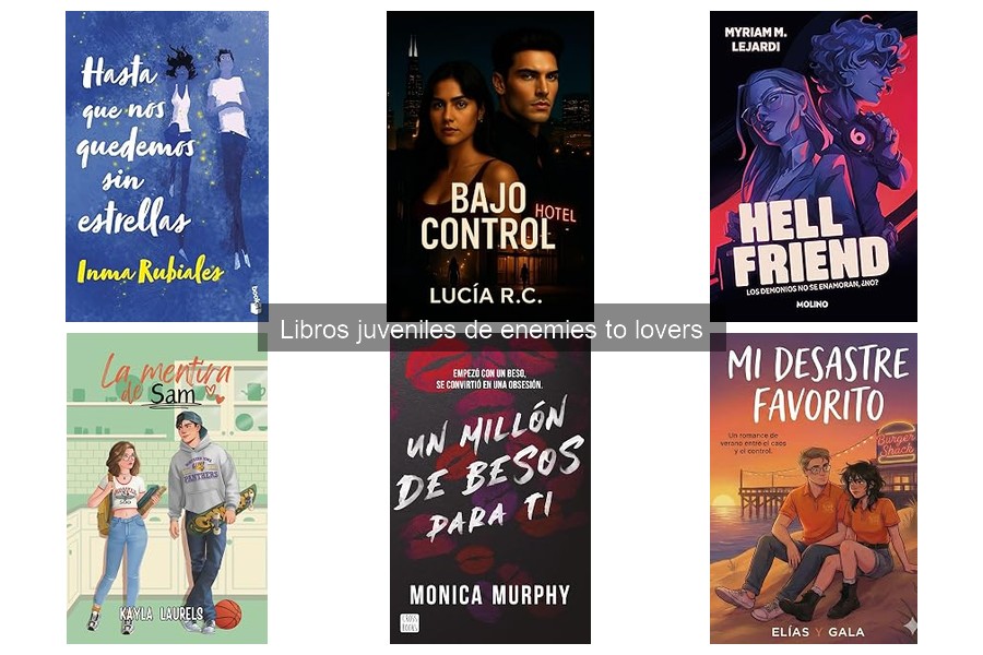 Mejores libros juveniles de enemies to lovers para vacaciones